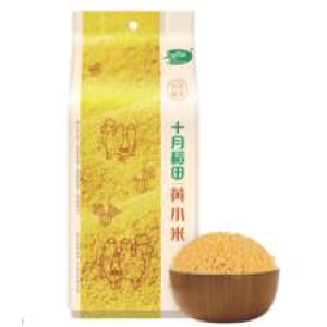 十月稻田 敖汉黄小米 SYDT Aohan Yellow Millet 500g 