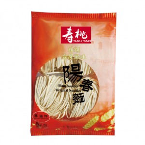 寿桃牌 精制阳春面 ST Plain Noodle (Yeung Chun) 340g