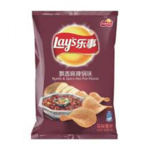 乐事薯片 飘香麻辣锅味 Lay's Potato Crisps - Numb & Spicy Hot Pot Flavour 70g