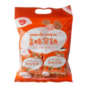 九福 伞饼/猫耳朵 NC Umbrella Cookies 200g 