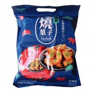 九福 海苔烧果子 NC Senbei - Seaweed Flavour 200g