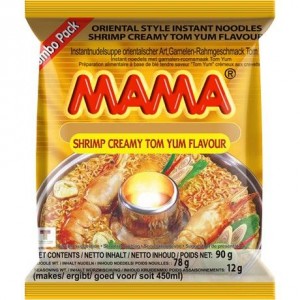 MAMA 奶油冬阴功虾面 MAMA Instant Noodles Shrimp Creamy Tom Yum 90g