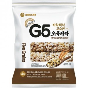 MAMMOS 韩国五谷米花  MAMMOS 5 Grains Crackers  70g