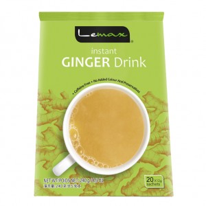 Lemax  即溶姜粉 Lemax Instant Ginger Drink Lemax pikainkiväärijuoma 240g (20pcs) 