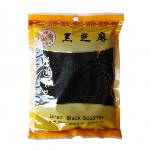 金百合 黑芝麻 GL Black Sesame Seeds GL mustat seesaminsiemenet 200g