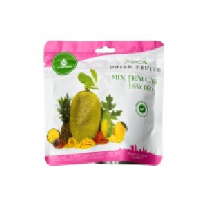 越南混合水果干 NLF Soft Dried Mix Fruits Pehmeä kuivattu hedelmäsekoitus 75g