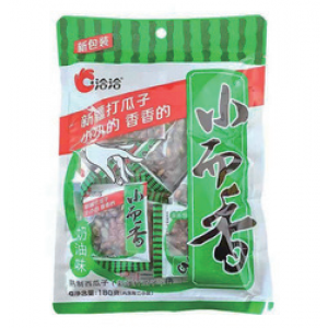 洽洽 奶油味瓜子小而香 108g ChaCha Mini Sunflower Seeds with Cream Flavour 108g