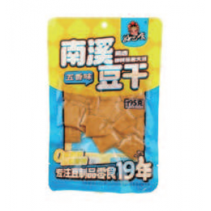 南溪豆腐干五香味 95g Nanxi Dried Bean Curd Five-Spice Flavor 95g 