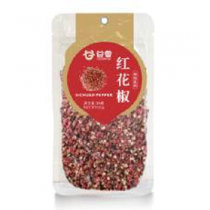 谷香 红花椒 GX Red Sichuan Pepper GX punainen Sichuan-pippuri 25g 