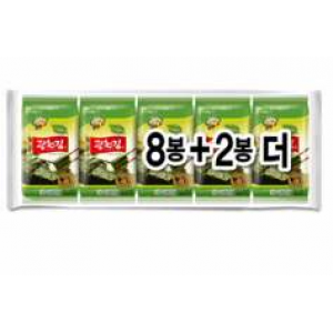 广川 韩式橄榄油调味海苔片 KCK Olive Oil Seasoned Seaweed Slices 5g*10 