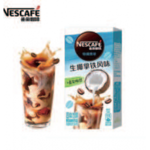 雀巢速溶咖啡 生椰拿铁风味 5*19g Nestlé Instant Coffee Coconut Latte Flavor  5*19g
