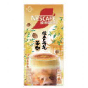 雀巢速溶咖啡 桂香乌龙茶咖 5*17g Nestlé Instant Coffee Osmanthus Oolong Tea Latte 5*17g
