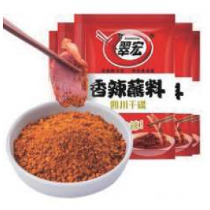 翠宏 香辣蘸料 10连包 CUIHONG Chilli Flakes For Dipping 100g