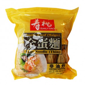 寿桃牌全蛋面 ST Egg Noodles - Thin 454g