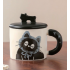 马克杯 蓝色猫咪 360ml  Blue Cat Mug 360ml