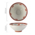 8寸斗笠拉面碗 游鱼 8-Inch Ramen Bowl Swimming Fish Design 1 pcs 
