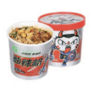 食族人 酸辣粉 桶装 130g ShiZuRen Hot & Sour Vermicelli (Cup) 130g