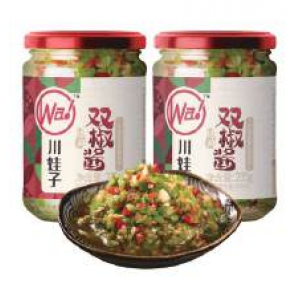 川娃子 双椒酱 CWZ Chilli Sauce CWZ chilisoosi 235g