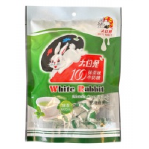 大白兔 奶糖抹茶味 White Rabbit Cream Candy Matcha White Rabbit maitokaramelli matcha 150g