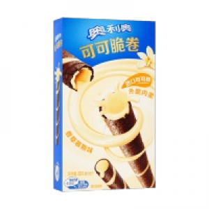 奥利奥 可可脆卷 OREO  Cocoa Crispy Roll Vanilla Oreo Kaakaorulla, vaniljatäyte 50g