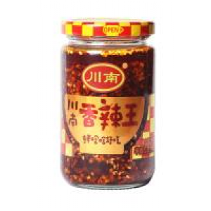 川南香辣王 Chuannan Spicy Chili Seasoning Chuannan Tulinen chilitahna 262g