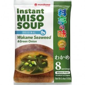 料亭味 即食味增汤（裙带菜）152g MARUKOME Instant Miso Soup ( Wakame Seaweed) 152g 