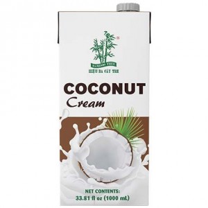 竹树牌 椰浆 1 L BAMBOO TREE Coconut Cream 22-24 % Fat 1 L