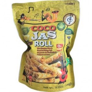  COCO JAS 酥脆米卷 榴莲味 COCO JAS  Rice Roll Durian Flavor 100g 