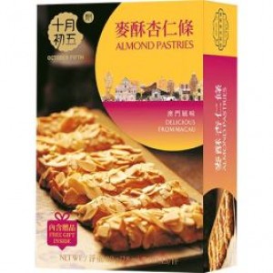 十月初五 麦酥杏仁条 OCTOBER FIFTH Almond Pastries OCTOBER FIFTH mantelileivonnaiset 80g