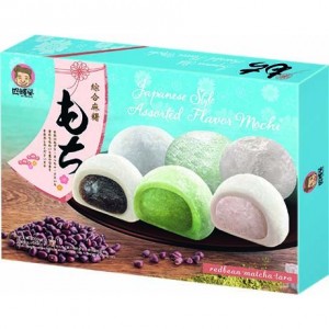四婶婆混合麻薯 红豆/抹茶/芋头 SZU SHEN PO Mochi Mixed Red Bean, Macha & Taro 12 X 25g 