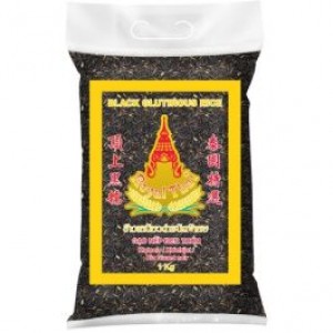 泰国顶上黑糯米 ROYAL THAI RICE  Black Glutinous Rice ROYAL THAI RICE Musta tahmea riisi 1kg 