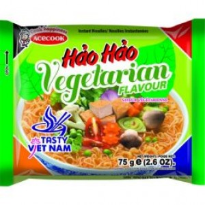 好好 蔬菜味面 ACECOOK Instant Noodles Vegetables 75g 