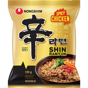 农心 辛拉面 鸡肉味 NONGSHIM Instant Noodles Shin Ramyun Chicken 120g 