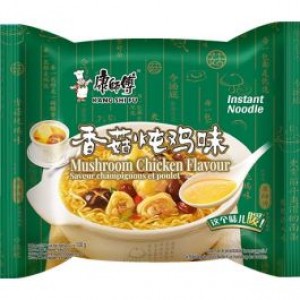 康师傅经典香菇炖鸡面5连包  Master Kong Instant Noodle Chicken with Mushroom Flavor Master Kong - Pikanuudelit Kana & Sieni 5*100g