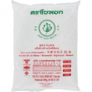 玉叶牌 水磨粘米粉 JADE LEAF BRAND Rice Flour JADE LEAF BRAND Riisijauho 454g