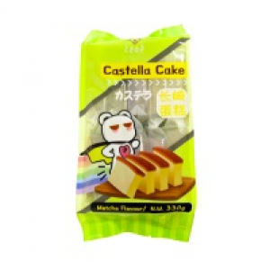 Tokimeki 长崎蛋糕 抹茶味 Tokimeki Castella Matcha Flavor Tokimeki castella kakku matcha 330g 