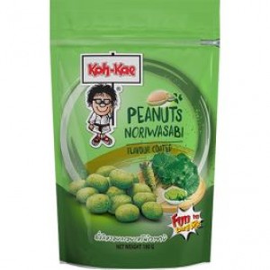 KOH-KAE芥末味脆皮花生 KOH-KAE Coated Peanuts Nori Wasabi Bag 180g