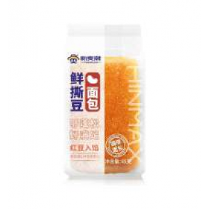 新麦潮 鲜撕豆吐司 XMC Bread with Filling Adzuki Bean Flavor XMC täytetty leipä punapapu85g