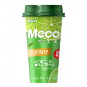蜜谷 果汁茶 泰式青柠 Meco Fruit Tea Thai Lime Flavor Meco hedelmätee, thai-limetin maku 400ml