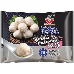 正点 墨鱼丸 AUTHENTIC Squid Balls AUTHENTIC Mustekalapyörykät 360g
