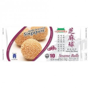  CHINATOWN 芝麻球 红豆沙 CHINATOWN Sesame Ball Red Bean 228g