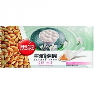 思念 花生汤圆 SYNEAR Glutinous Rice Ball Peanut SYNEAR riisipallot maapähkinä 180g 