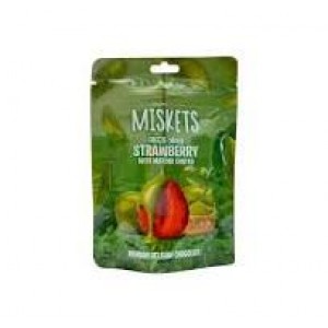 Miskets 冻干草莓白巧抹茶 80g Miskets White Chocolate Matcha Coated Strawberry Miskets pakastekuivattu mansikka valkosuklaa matcha 80g