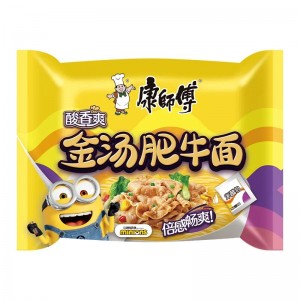 康师傅金汤肥牛面 Master Kung  Instant Noodle Golden Soup Beef 105g 