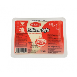 红盒丝绢豆腐 UNICURD Silken Tofu 300g