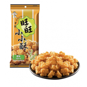 旺旺小小酥  WANT WANT Rice Cracker Fried Light Spicy Mini 60g 