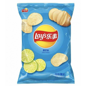 乐事薯片青柠味  Lay's Potato Chips-Lime Flavor70g