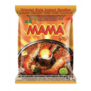 MAMA 奶油冬阴功虾面 MAMA Instant Noodles Shrimp Creamy Tom Yum 55g 