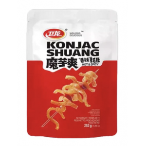 卫龙魔芋爽香辣素毛肚 252g