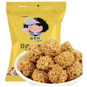 张君雅串烧休闲丸子 GGE Wheat Crackers BBQ Cube 80g 